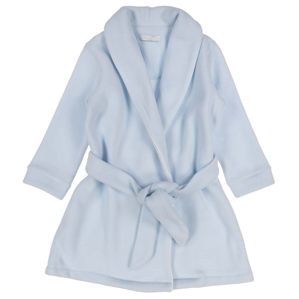 Woman BLUE Fleece dressing gown Synthetic¤Fleece SINCERE | Afibel