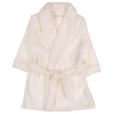 Picture of Coccode Boys Traditional Fleece Dressing Gown - Ivory