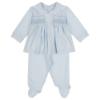 Picture of Sardon Boxed Smocked Top & Leggings Set - Pale Blue 