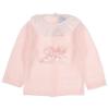 Picture of Sardon Baby Girls Boxed Baby Top Bonnet & Legging Set - Pale Pink