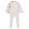 Picture of Wedoble Baby Organic Cotton Top & Feet In Set x 2 - Ivory 