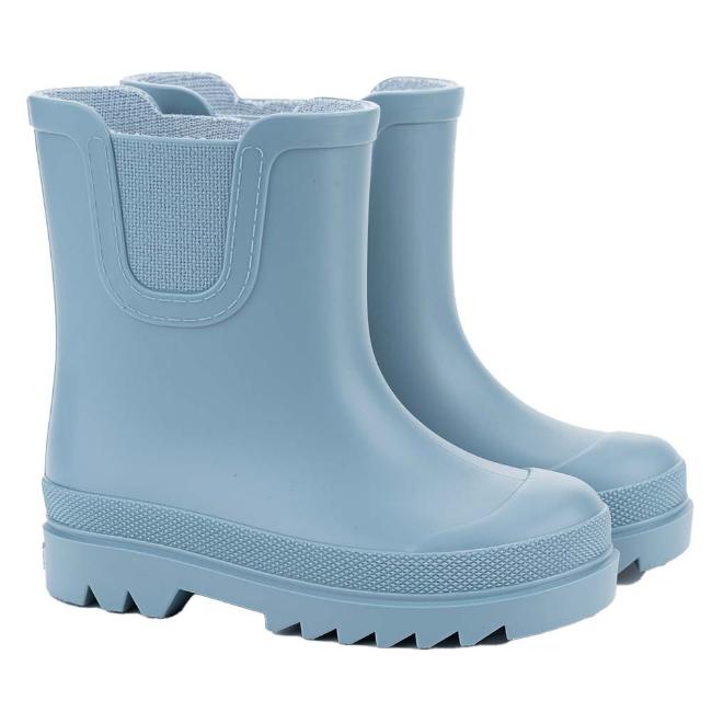 Picture of Igor Tokio Short Elastic Gusset Rain Boot - Ocean Blue