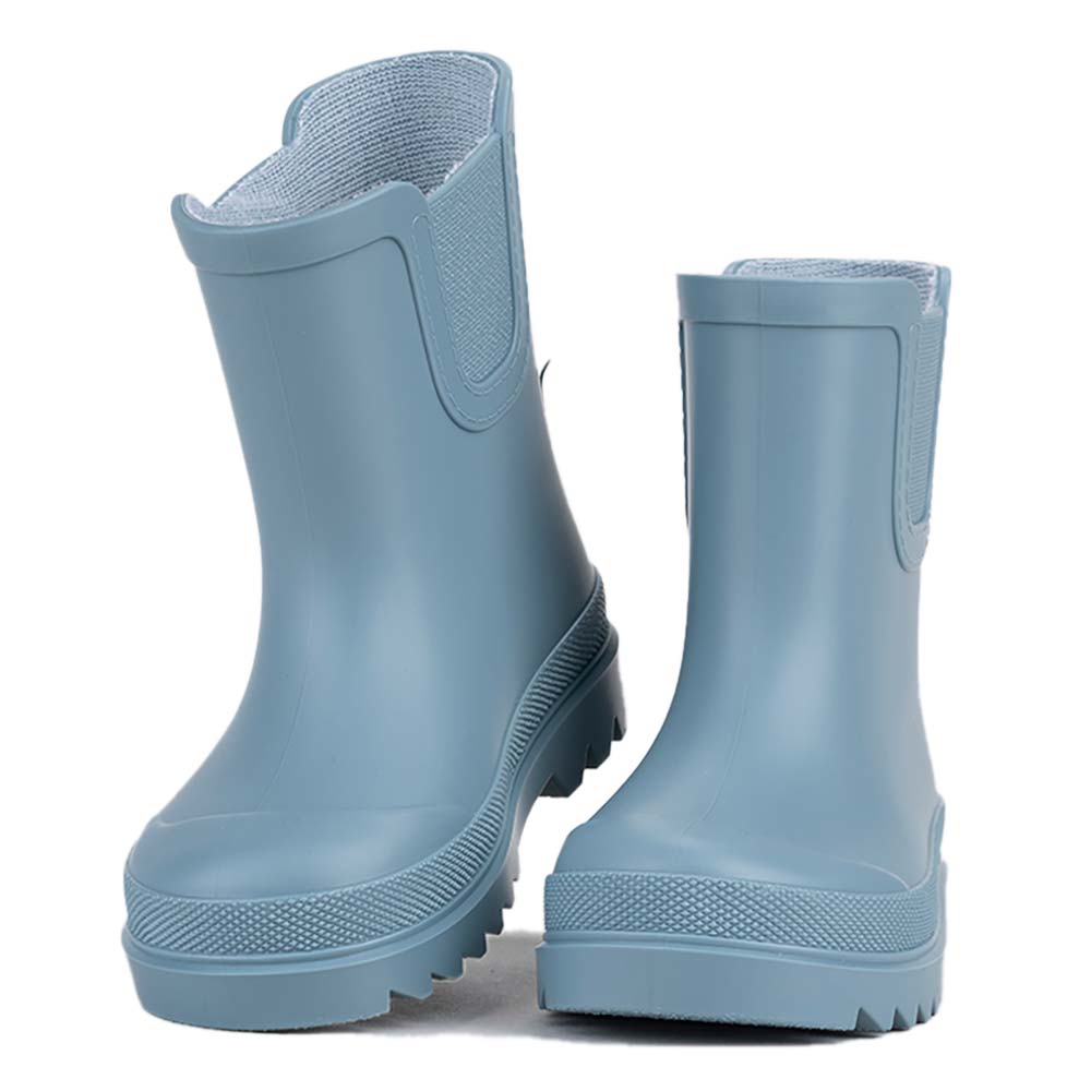 Igor Tokio Short Elastic Gusset Rain Boot Ocean Blue. Children's