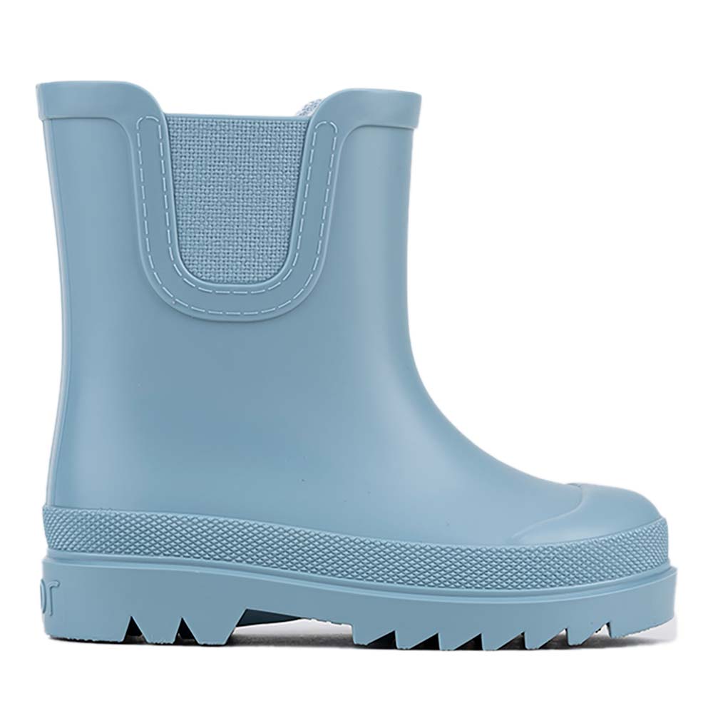 Igor Tokio Short Elastic Gusset Rain Boot Ocean Blue. Children's