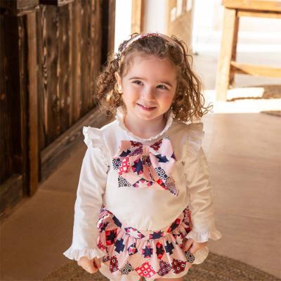 Picture of Rochy Baby Girls Berlin Blouse Jampant  Set - Pink Navy