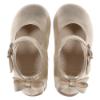 Picture of Panache Baby Girls High Back Bow Shoe - Gold Metallic