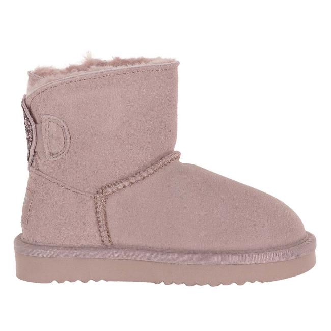 Picture of Lelli Kelly Isabella Girls Sheepskin Ankle Boot - Blush Pink