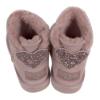 Picture of Lelli Kelly Isabella Girls Sheepskin Ankle Boot - Blush Pink