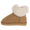 Picture of Lelli Kelly Olivia Girls diamante Heart Sheepskin Ankle Boot - Chestnut