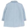 Picture of Patachou Boys Traditional Needlecord Collar  Flannel Coat - Pale Blue
