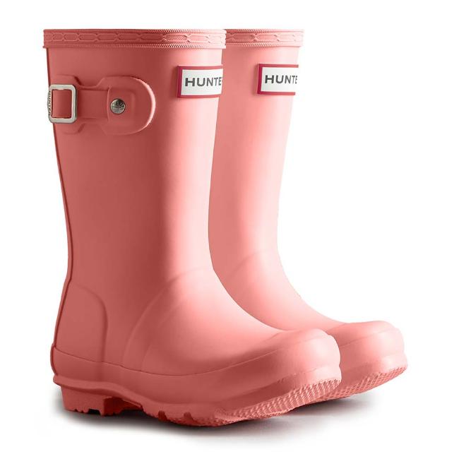 Picture of Hunter Original Big Kids Wellington Boots - Rough Pink