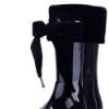 Picture of Igor Campera Velvet Cuff Ribbon Tie Rainboot - Navy Blue