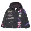 Picture of Kenzo Kids Girls Tiger & Logo Tracksuit - Dark Grey