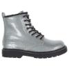 Picture of Lelli Kelly Emma Inside Zip Girls Iconic Ankle Boot - Silver Glitter Patent