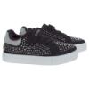 Picture of Lelli Kelly Girls Diamante Easy On Stella Trainer - Black Suede