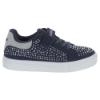 Picture of Lelli Kelly Girls Diamante Easy On Stella Trainer - Navy Blue Suede
