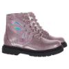 Picture of Lelli Kelly Sequin Fairy Wings Ankle Boot - Rosa Pink Glitter Patent 