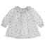 Picture of Purete du... bebe Girls Ruffle Collar Rabbit Print Dress - White Pink 