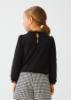 Picture of Abel & Lula Girls Houndstooth Shorts & Tulle Blouse Set - Black