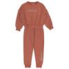 Picture of iDo Junior Girls Jersey Tracksuit Set - Terracotta 