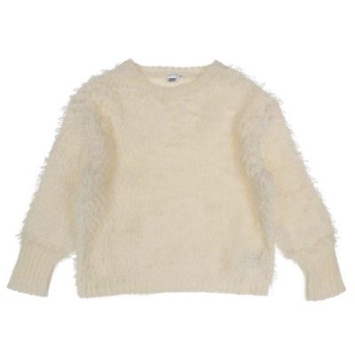 Picture of iDo Junior Girls Looped Knit Sweater - Cream