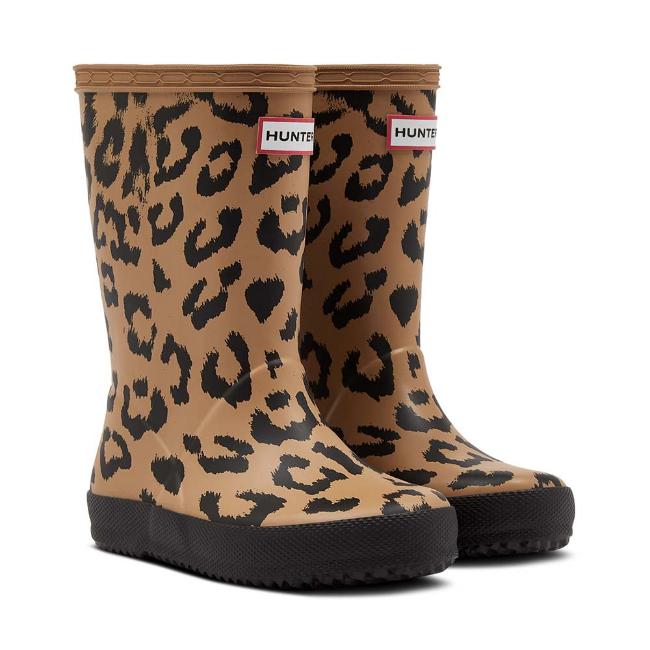 Hunter wellies leopard print shop
