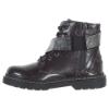Picture of Lelli Kelly STella Stellina Diamante Star Ankle Boot - Black Glitter Patent