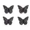 Picture of Lelli Kelly STella Stellina Diamante Star Ankle Boot - Black Glitter Patent