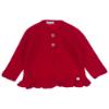 Picture of Juliana Baby Clothes Girls Ruffle Longer Body Cardigan - Red 