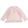 Picture of Juliana Baby Clothes Girls Ruffle Longer Body Cardigan - Pale Pink