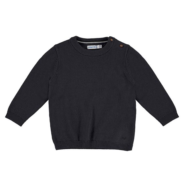 Picture of Mayoral Toddler Boys Knitted Sweater - Navy