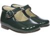 Picture of Panache Baby Girls High Back Shoe - Dark Green Patent 