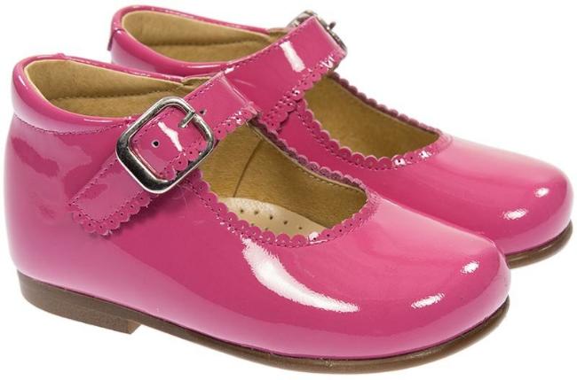 Picture of Panache Baby Girls High Back Shoe - Fuchsia Pink