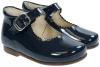 Picture of Panache Baby Girls High Back Shoe - Light Navy Patent