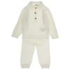 Picture of Wedoble Baby Boys Cashmere Blend Sweater Trouser Set x 2 - Ivory
