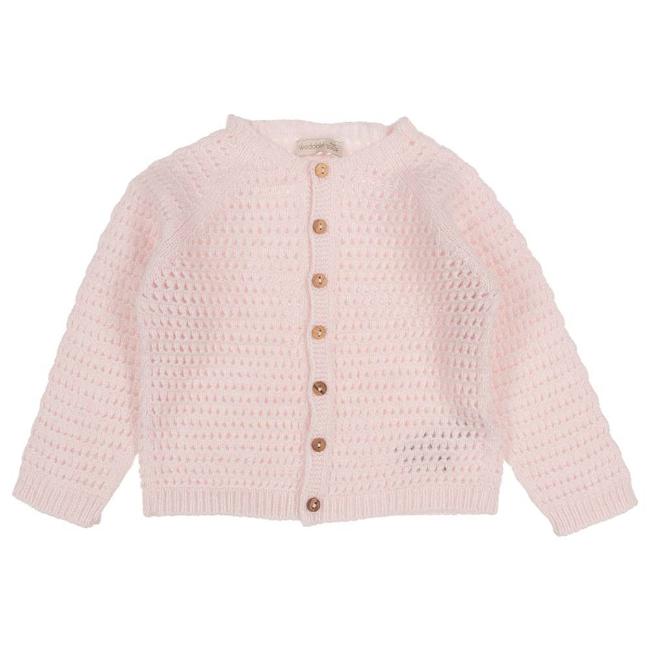 Picture of Wedoble Baby Girls Open Knit Cardigan - Rose Pink