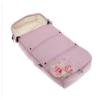 Picture of Monnalisa Leclerc Floral Footmuff - Dusky Pink Rose 