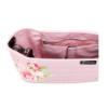 Picture of Monnalisa Leclerc Floral Stroller Organiser - Dusky Pink Rose