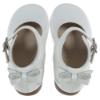 Picture of Panache Baby Girls High Back Bow Shoe - White Patent 