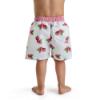 Picture of Meia Pata Boys Raspberries Swim Shorts - White Pink