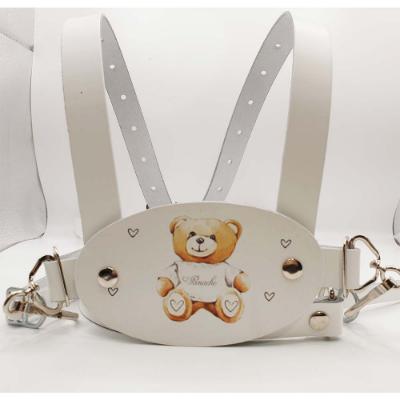 Picture of Panache Toddler Teddy Harness & Walking Reins - White Leather