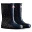 Picture of Hunter Little Kids First Classic Giant Glitter Rainboots - Valtameri Blue