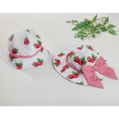 Picture of Meia Pata Girls Raspberry Sun Hat - Pink 