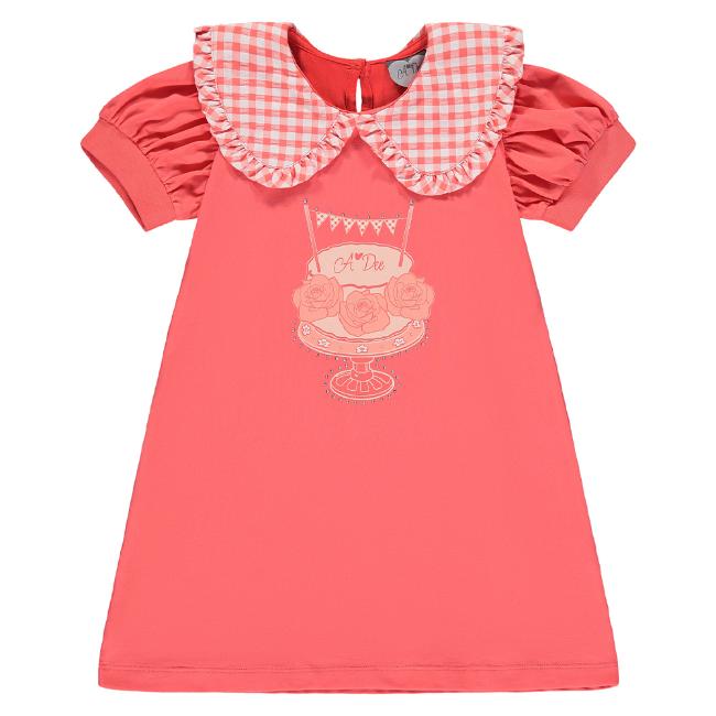 Picture of A Dee Ysabella Cake Party Dress - Coral