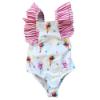 Picture of Meia Pata Girls Saint Anne Ice Cream Swimsuit - White