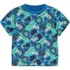 Picture of Mitch & Son Kendrick King Of The Jungle AOP Short Set - Bright Blue 