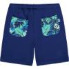 Picture of Mitch & Son Kian King Of The Jungle MS Logo Jersey Short Set - Bright Blue 