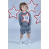 Picture of Mitch & Son Leonardo A Summer Star Sweatshirt Set - Dark Grey