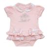 Picture of Little A Girls GiGi Summer Bloom Jersey Romper - Pale Pink
