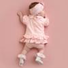 Picture of Little A Girls GiGi Summer Bloom Jersey Romper - Pale Pink
